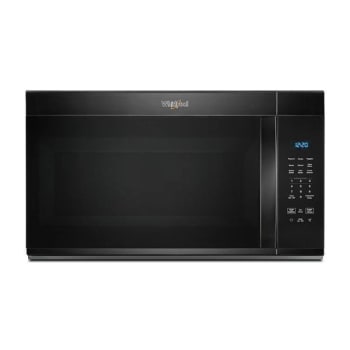 Whirlpool 1.7 Cu. Ft. Over The Range Microwave, Black, 1000w