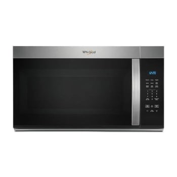 Whirlpool 1.7 Cu. Ft. Over The Range Microwave, Stainless Steel, 1000w