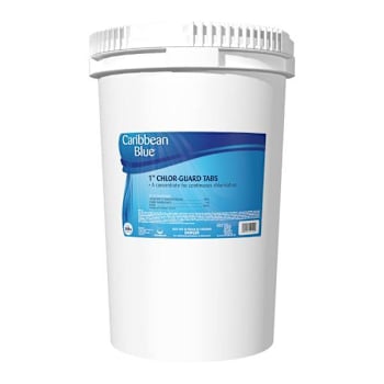 Caribbean Blue 1" Chlor-Guard Tabs, 50 Lb.