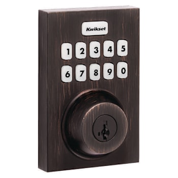 Image for Kwikset Home Connect 620 Keypad Connected Smart Lock With Z-Wave Venetian Bronze from HD Supply
