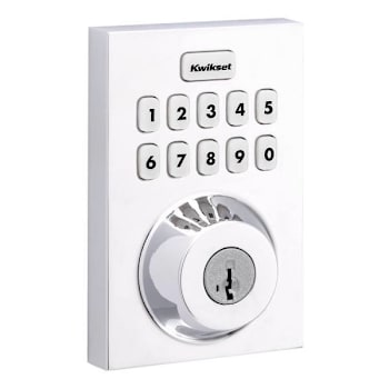 Kwikset Home Connect 620 Keypad Connected Smart Lock With Z-Wave Polished Chrome