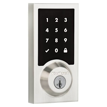 Image for Kwikset Smartcode™ 916 Electronic Deadbolt With Zigbee, Satin Nickel from HD Supply