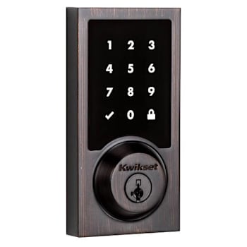 Image for Kwikset Smartcode™ 916 Electronic Deadbolt With Zigbee, Venetian Bronze from HD Supply