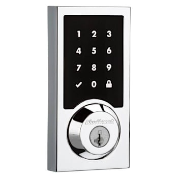 Image for Kwikset Smartcode™ 916 Electronic Deadbolt With Zigbee, Polished Chrome from HD Supply