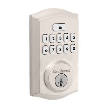 Image for Kwikset Smartcode™ 260 Traditional Electronic Deadbolt, Satin Nickel from HD Supply