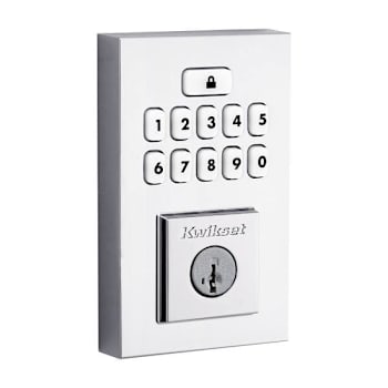 Image for Kwikset Smartcode™ 260 Contemporary Electronic Deadbolt, Polished Chrome from HD Supply
