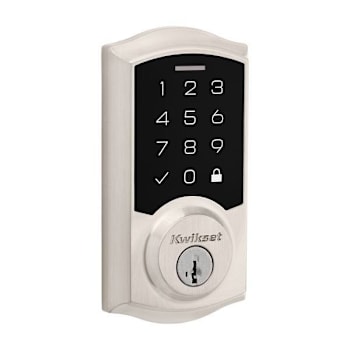 Image for Kwikset Smartcode™ 270 Traditional Electronic Deadbolt, Satin Nickel from HD Supply