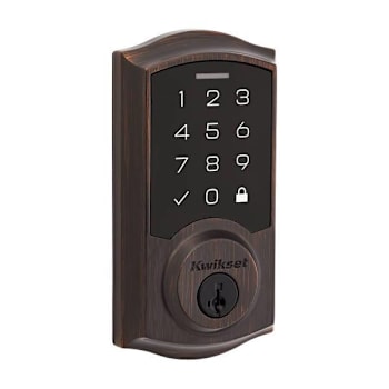 Image for Kwikset Smartcode™ 270 Traditional Electronic Deadbolt, Venetian Bronze from HD Supply