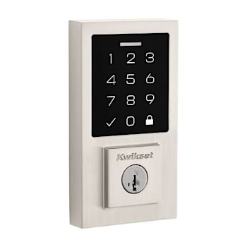 Image for Kwikset Smartcode™ 270 Contemporary Electronic Deadbolt, Satin Nickel from HD Supply