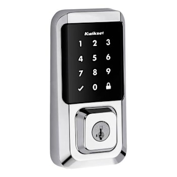 Image for Kwikset Halo™ Touchscreen Wi-Fi Enabled Smart Lock, Polished Chrome from HD Supply