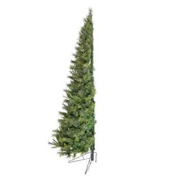 Image for Fraser Hill Farm 6.5' Pre-Lit Half Christmas Tree With Warm White LED Lights from HD Supply