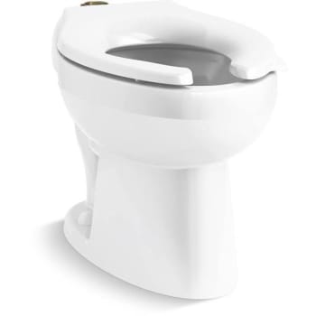 Kohler Wellcomme Ultra Floor-Mount Top Spud Flushometer Bowl