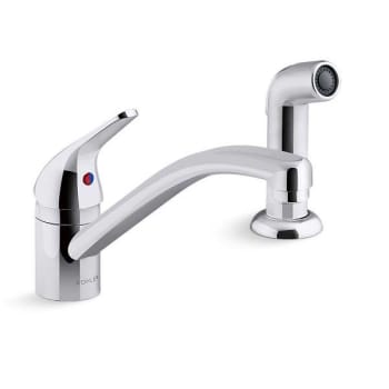 Image for Kohler Jolt Single-Handle Kitchen Sink Faucet With Side Sprayer from HD Supply