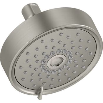 Image for Kohler Purist 3-Function Showerhead 2.5 GPM Vibrant Brushed Nickel from HD Supply