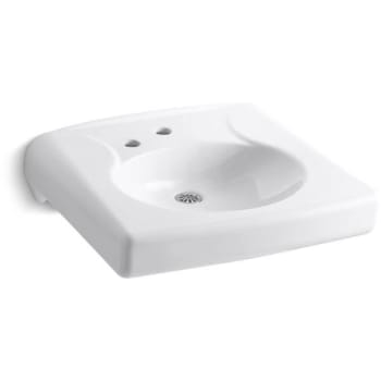 Image for Kohler Brenham Wall-Mount Or Concealed Carrier Arm Mount Bathroom Sink from HD Supply