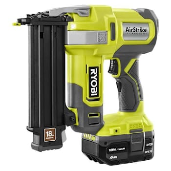 Ryobi One+ 18v Airstrike™ 18-Gauge Cordless Brad Nailer