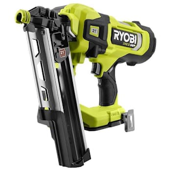 Image for Ryobi One+ HP 18v Airstrike™ Brushless Cordless 21 Degree Framing Nailer from HD Supply