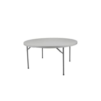 Image for National Public Seating Comfort Max Round Fold In Half Table, 60" from HD Supply