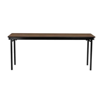 Image for National Public Seating Max Folding Table, Mdf Core/Protectedge, Walnut, 18"X96" from HD Supply