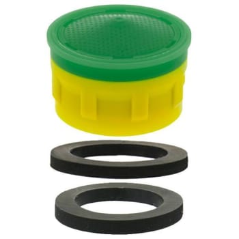 Image for Neoperl 1.5gpm Clinic Laminar Aerator Yellow Insert With Washers Package Of 10 from HD Supply