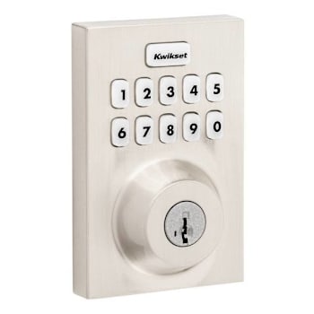 Image for Kwikset Home Connect 620 Keypad Connected Smart Lock With Z-Wave, Satin Nickel from HD Supply