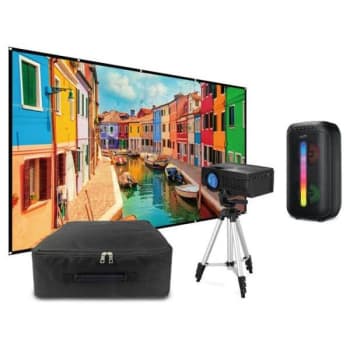 Image for Ilive Cinema Pop-Up Movie Theater Kit from HD Supply