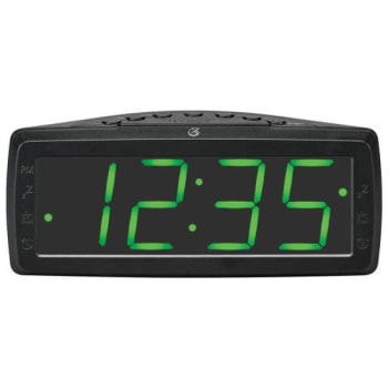 Gpx Dual Alarm Clock With Am/Fm Radio Case Of 4