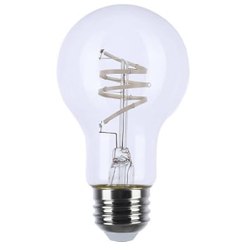 SATCO Vintage 6 Watt A19 Led, Flex Gray Coil Filament, E26, 2700k, Case Of 6