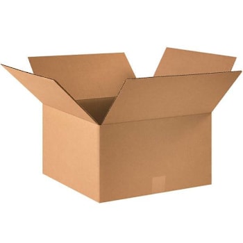 Box Partners Corrugated Boxes 16"X16"X9" Kraft Package Of 25