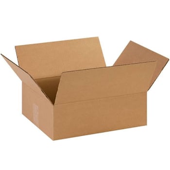Image for Box Partners Flat Corrugated Boxes 14"X11"X4 1/2" Kraft Package Of 25 from HD Supply