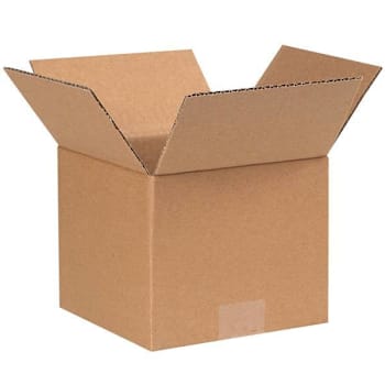 Box Partners Corrugated Boxes 7"X7"X6" Kraft Package Of 25