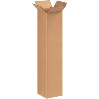 Image for Box Partners Tall Corrugated Boxes 8"X8"X36" Kraft Package Of 25 from HD Supply