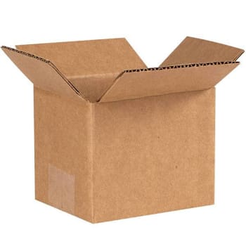 Box Partners Corrugated Boxes 5"X4"X4" Kraft Package Of 25