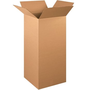 Image for Box Partners Tall Corrugated Boxes 16"X16"X36" Kraft Package Of 10 from HD Supply