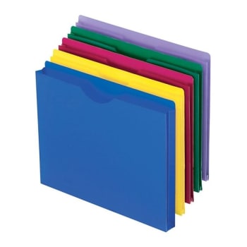 Image for Pendaflex® Assorted Color Poly Expanding File Jacket Package Of 10 from HD Supply