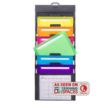 Image for Smead Multi-Color Folder Wall Organizer from HD Supply