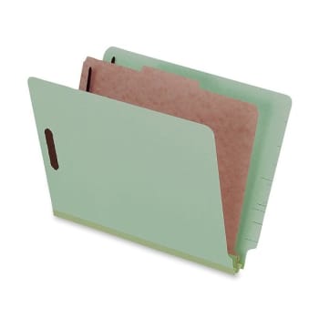 Image for Pendaflex® Light Green Classification Folder With 1-Divider Package Of 10 from HD Supply