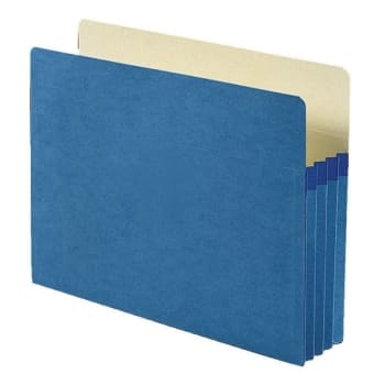 Image for Smead® Blue 3-1/2" Expansion Color File Pocket 9-1/2" X 11-3/4", Package Of 25 from HD Supply