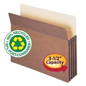 Image for SMEAD® Redrope Expanding File Pocket With Tyvek Gusset, Package Of 25 from HD Supply