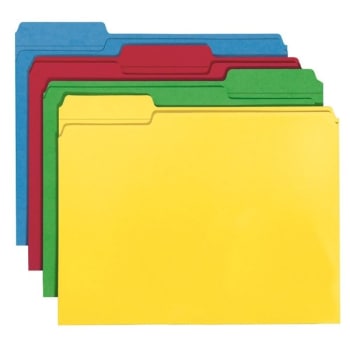 Image for SMEAD® Assorted Colors Letter Size Color File Folder, Package Of 100 from HD Supply