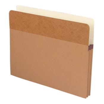 Image for SMEAD® Dark Brown Redrope End Tab File Pocket With Tyvek Gusset, Package Of 10 from HD Supply