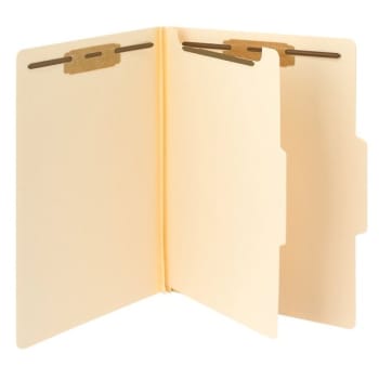 Image for SMEAD® Manila Letter Size Fastener Folder With Divider, Package Of 10 from HD Supply
