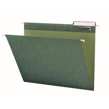 Image for Smead® Standard Green 1/3 Cut Size Premium-Quality Hanging Folder, Package Of 25 from HD Supply