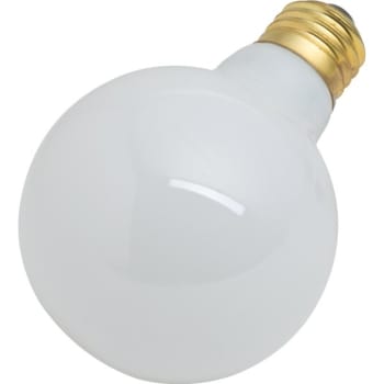 Image for Halogen Bulb, 40 Watt, G-25, Medium Base, White, Package Of 24 from HD Supply