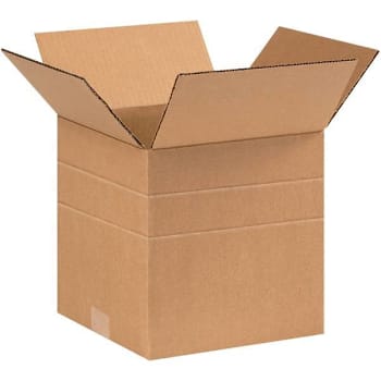 Image for Box Partners Multi-Depth Corrugated Boxes 9"X9"X9" Kraft Package Of 25 from HD Supply