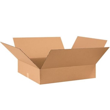 Image for Box Partners Flat Corrugated Boxes 28"X24"X6" Kraft Package Of 10 from HD Supply