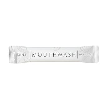 Go Mouthwash Luxury Collection White Sachet Travel Size Packets Case Of 1000