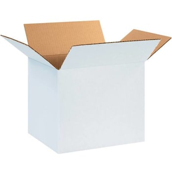 Image for Box Partners Corrugated Boxes 12"X10"X10" White Package Of 25 from HD Supply
