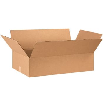Image for Box Partners Flat Corrugated Boxes 28"X16"X7" Kraft Package Of 20 from HD Supply