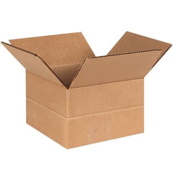 Image for Box Partners Multi-Depth Corrugated Boxes 6"X6"X4" Kraft Package Of 25 from HD Supply